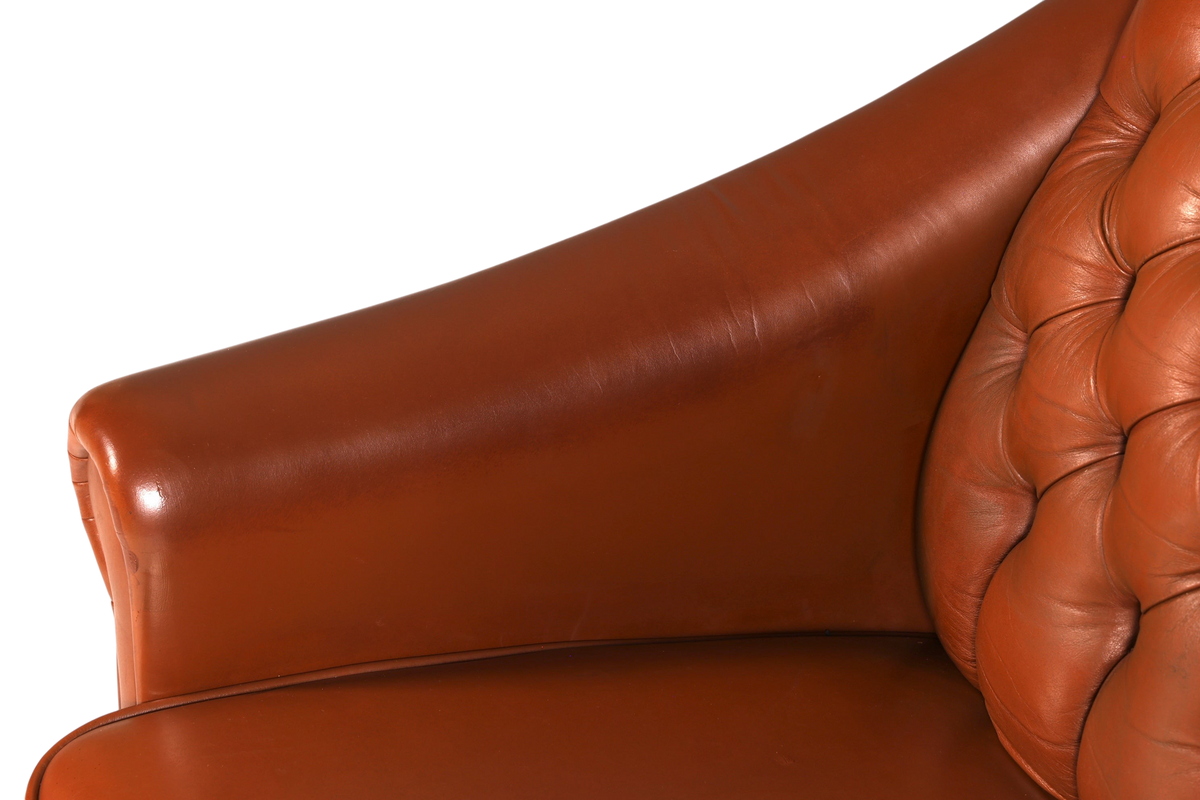 Stilvoller Original Chesterfield Sessel Englischer Armlehnsessel Englisch Herrensessel 2 von 2