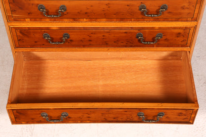 G021 Finish cm Wunderschöne Englische Kommode Holz TV Schrank Antik Sideboard