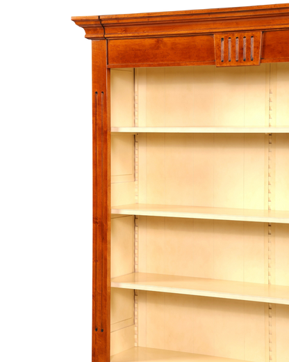 Wunderschönes Englisches XXL Bücherregal Eibe Antik Regal Bookshelf Buchablage 60s