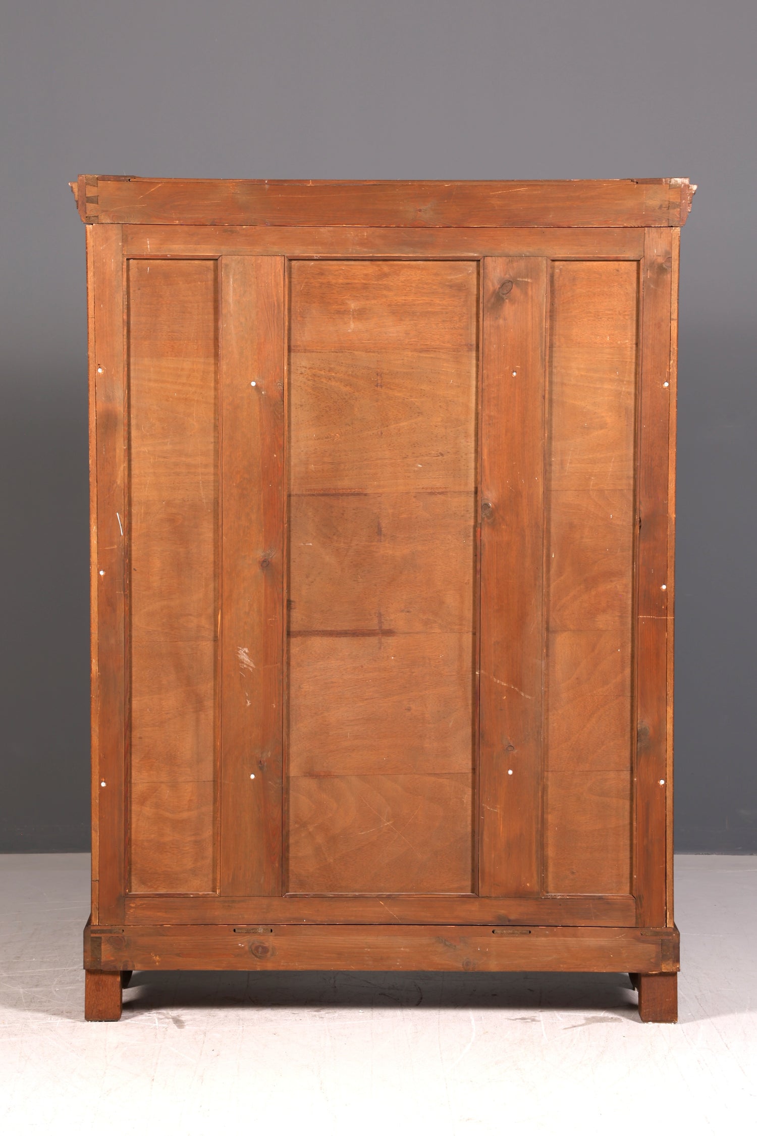 Traumhafte Jugendstil Vitrine Eiche Bücherschrank Kleiderschrank Geschirrschrank Buffet Schrank Antik Vintage