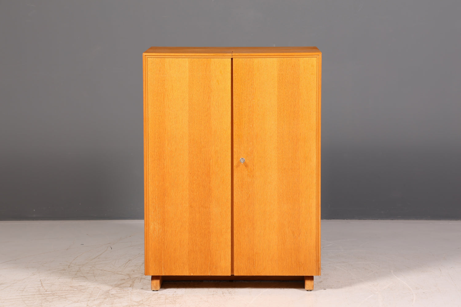 Seltener Magic Box Sekretär Mid Century Schreibkommode Büro Schrank Schweiz Designklassiker Vintage