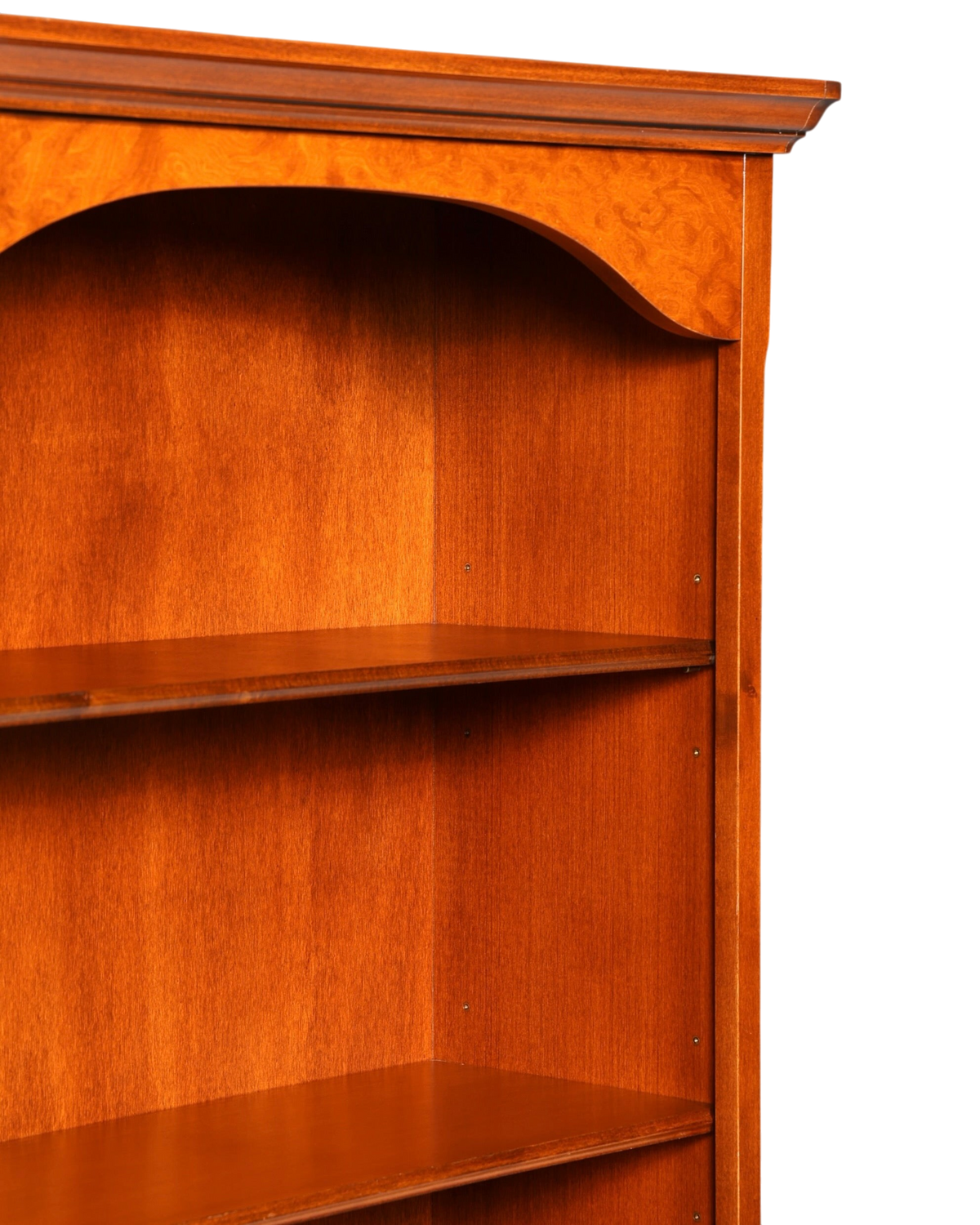 Hauptstadt Möblerei Selva Bücherregal aus hochwertigem Echtholz mit klassischem Design und verstellbaren Regalböden