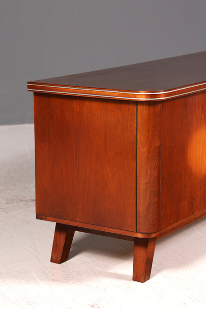 Wunderschönes Mid Century Sideboard Vintage Longboard TV Kommode Schrank Vintage Lowboard 60s Holz