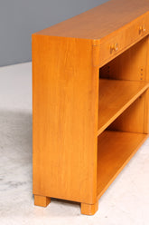 Schlichtes Mid Century Sideboard Vintage TV Schrank Retro Regal Bücherregal 60s