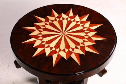 Magnifique table basse de style Art déco, style antique, table d’appoint luxueuse, table de salon