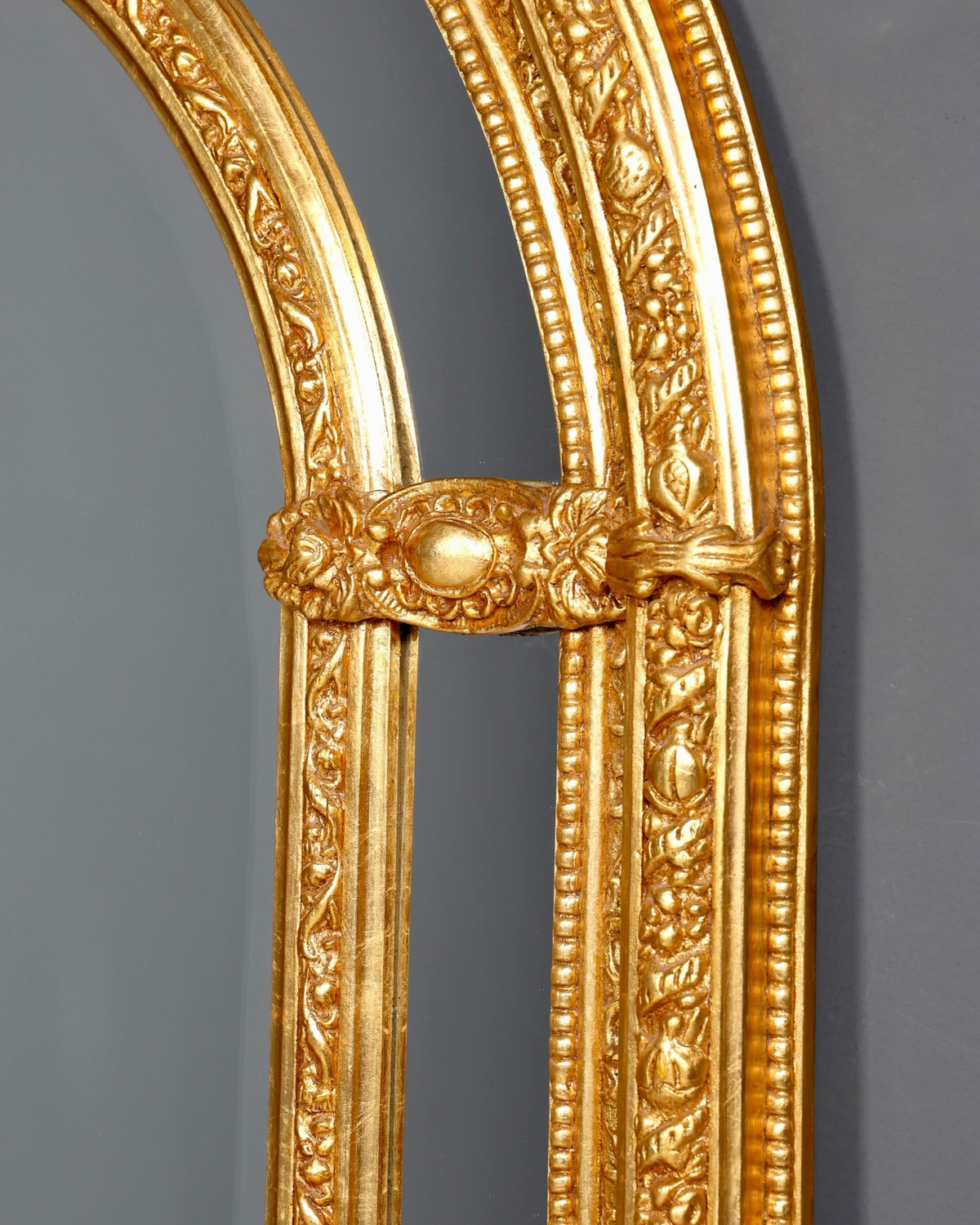 Beeindruckender XXL Prunk Barock Stil Standspiegel Antik Stil Gold Ornament Flurspiegel Spiegel Standspiegel
