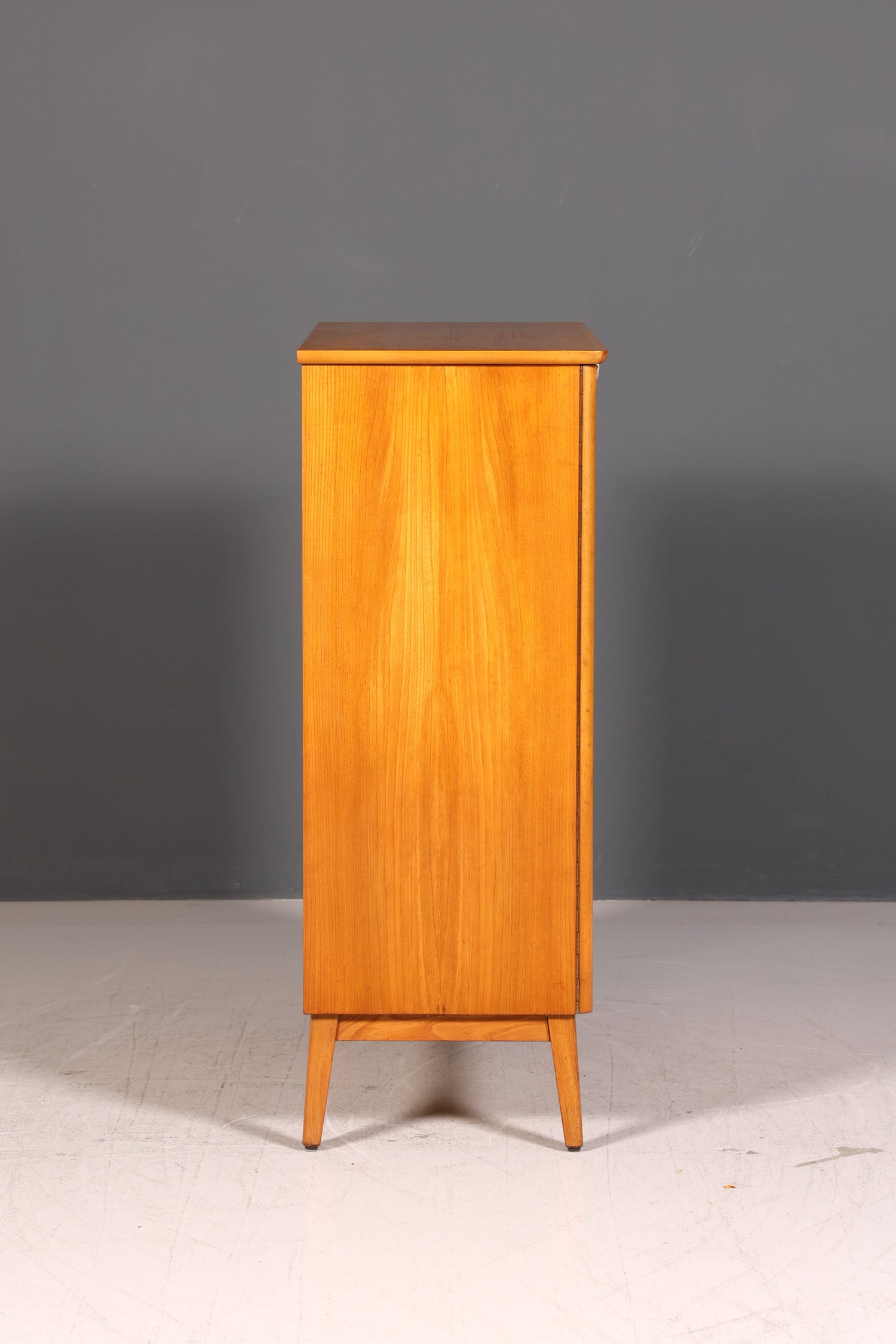 Wunderschöner Mid Century Schrank 60er Jahre Vertiko Highboard Wäscheschrank Aktenschrank Kommode Echt Holz Vintage