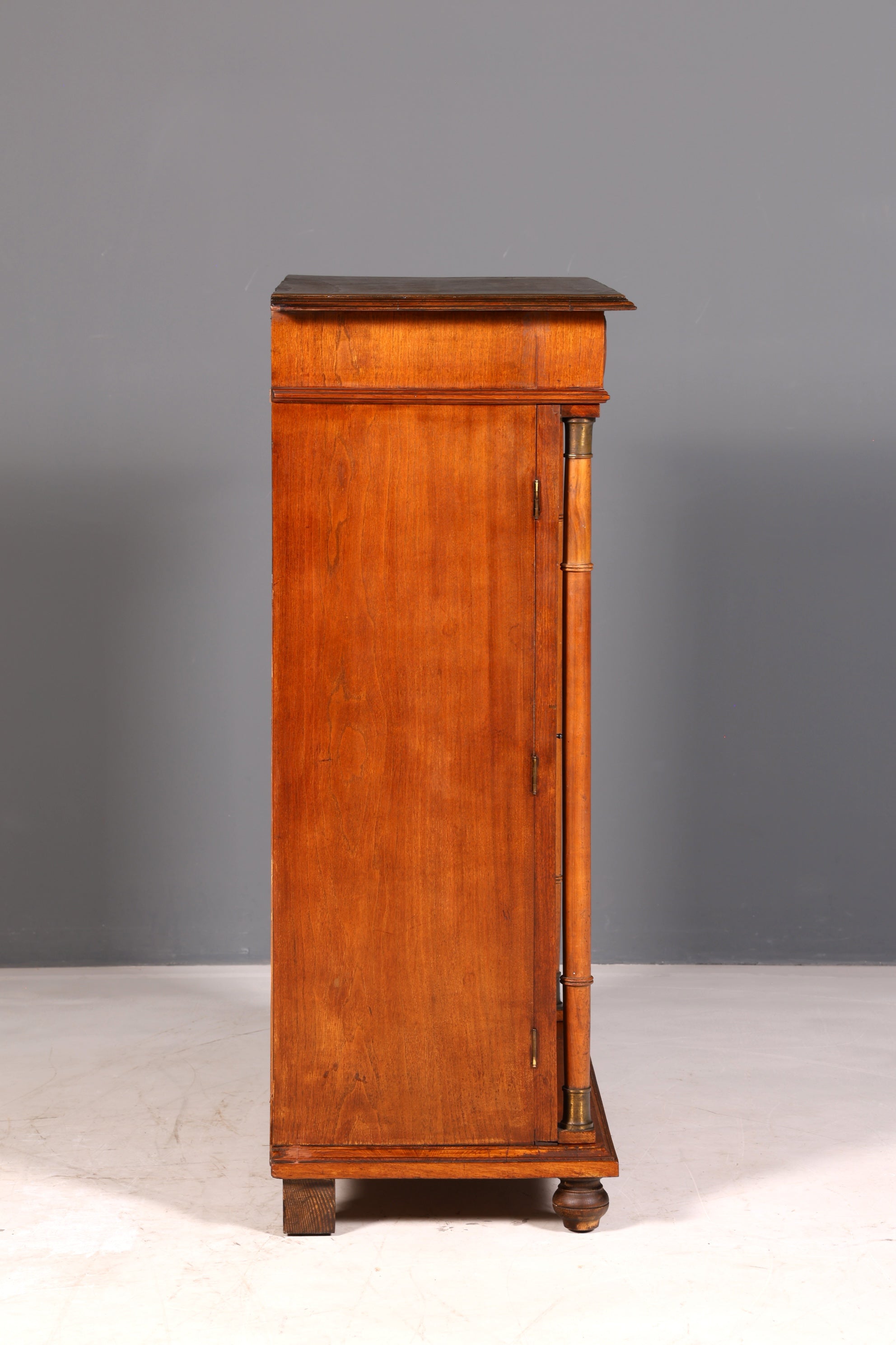 Wunderschöner Jugendstil Vertiko Schrank Antik Kabinettschrank Kommode um 1900 Massivholz