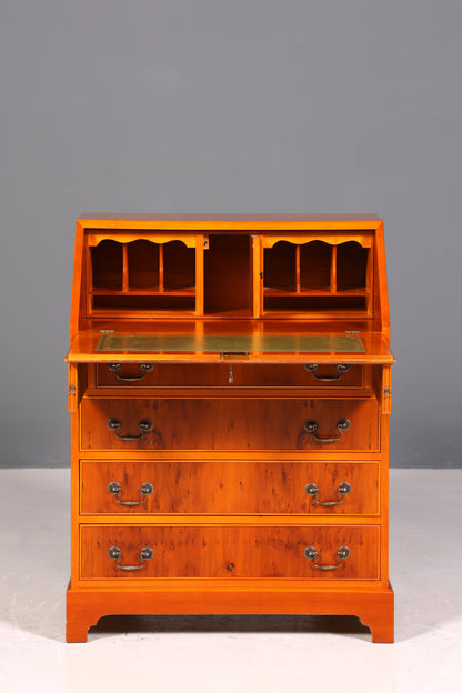 Magnifique secrétaire anglais, en bois d&