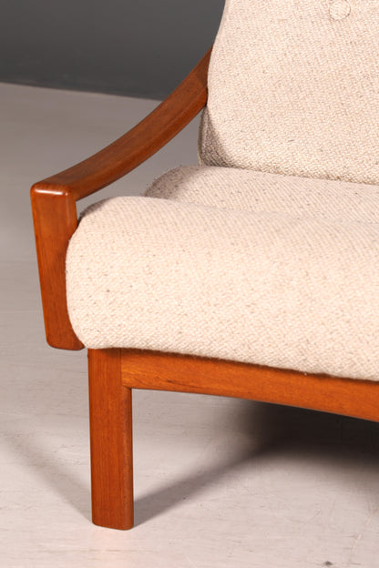 Wunderschönes Mid Century 2er Sofa Retro Couch Danish Design Polstersofa Vintage Canapé