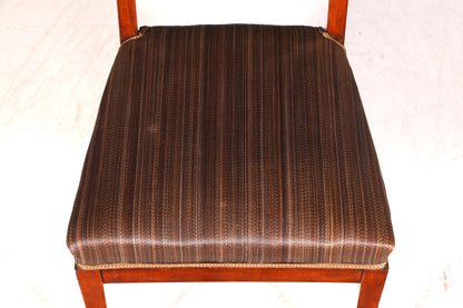 Chaise Biedermeier onirique, chaise de cuisine ancienne, chaise secrétaire en bois véritable, chaise de salle à manger, 1 sur 2