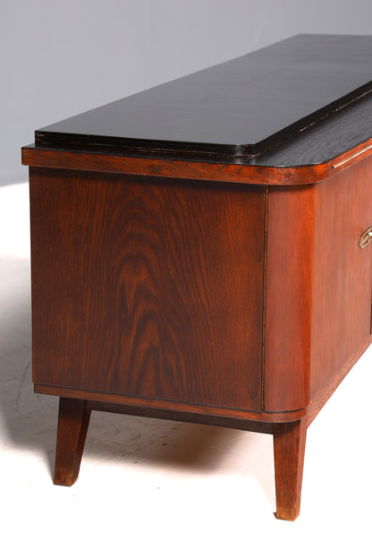 Magnifique buffet des années 60, meuble TV vintage, planche de surf rétro