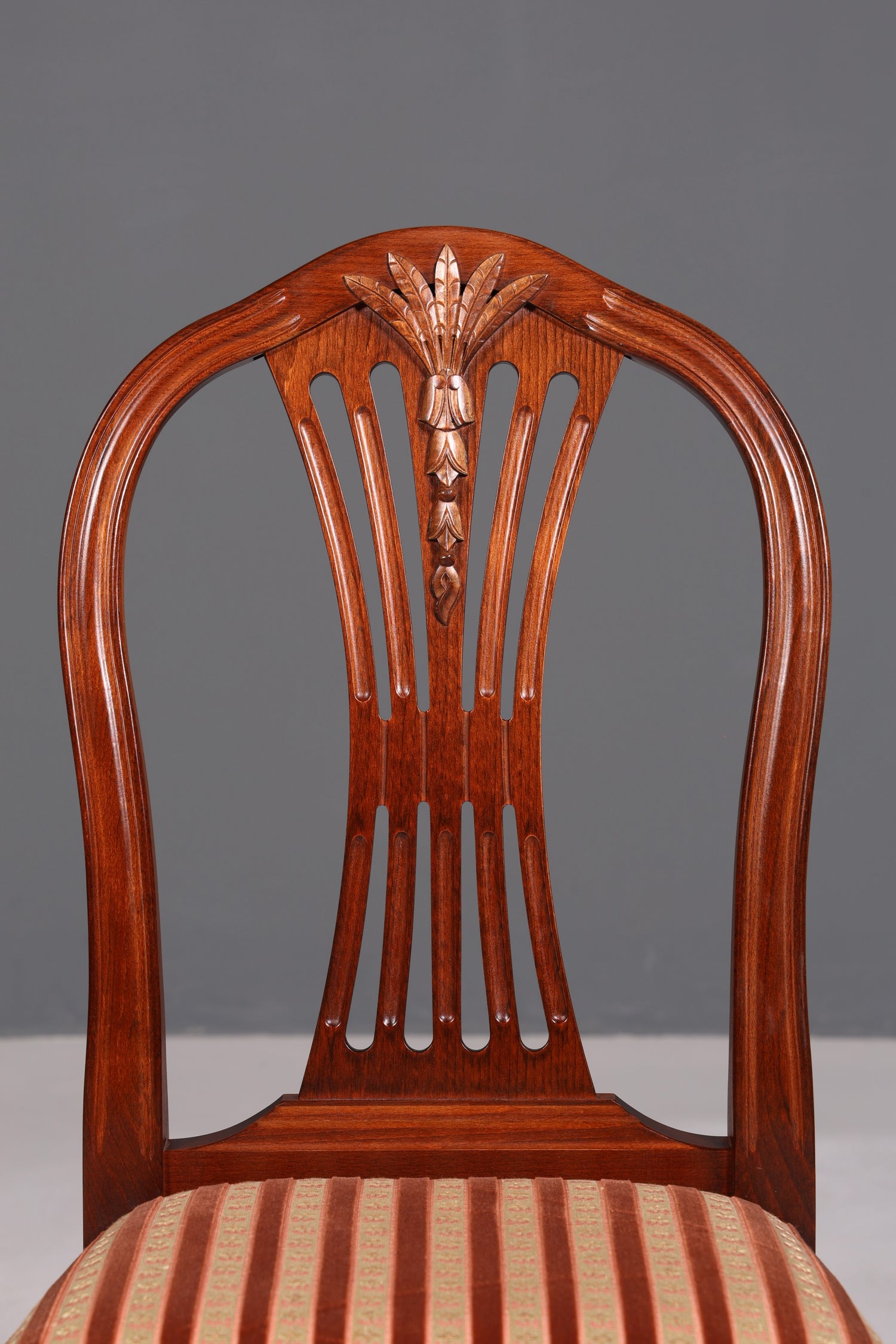 Chaise de style gustavien, chaise de cuisine anglaise, chaise secrétaire de style ancien, 2 sur 2