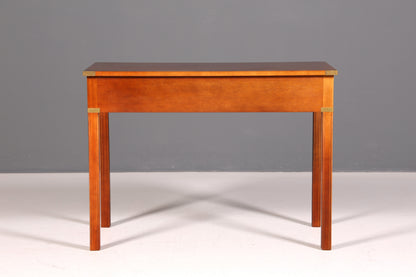 Edler Maritimer Schreibtisch Englischer Military Chest Bürotisch Office Table