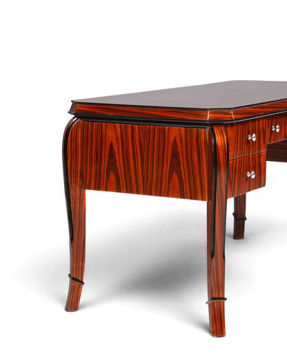 Wunderschöner Art Deco Stil Schreibtisch Bürotisch Antik Stil Office Desk