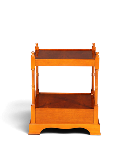 Traumhafter Englischer Antik Couchtisch Beistelltisch Regency Stil Ablagetisch Massivholz