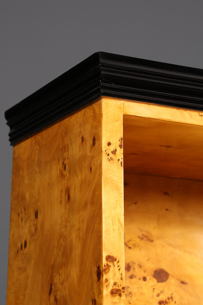 Magnifique étagère de style Art déco, étagère culte, étagère à livres, étagère de rangement pour livres, étagère de bibliothèque