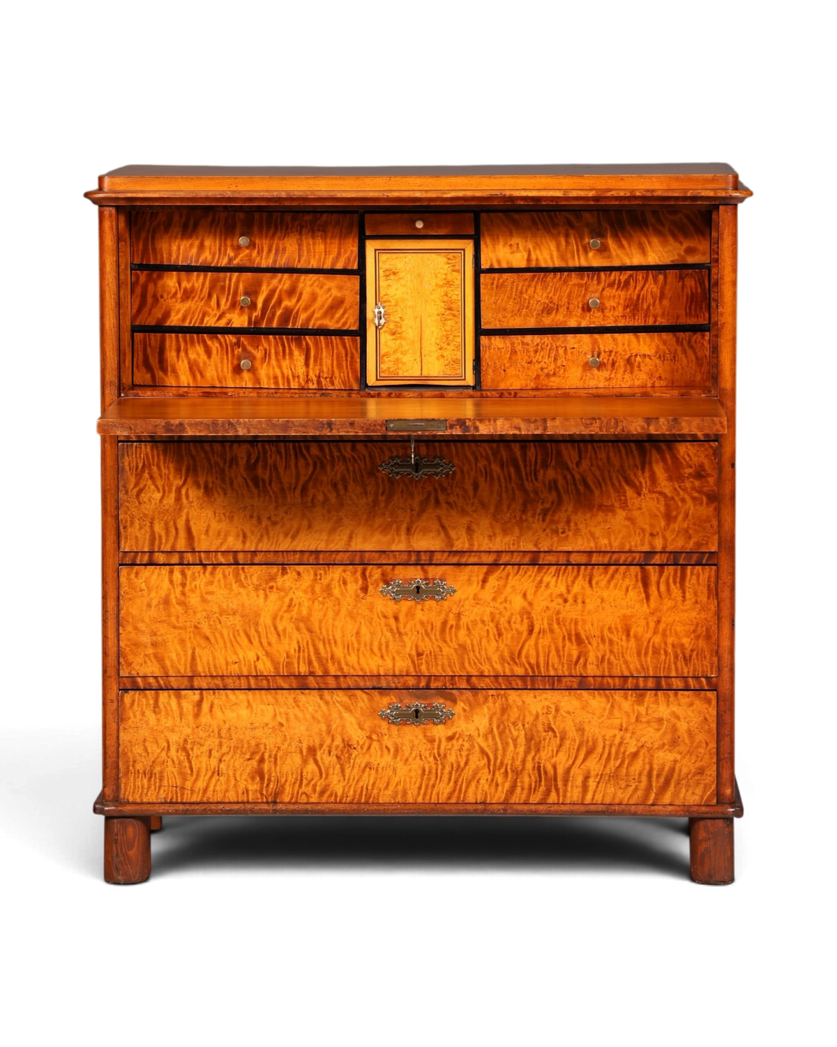 Wunderschöner Biedermeier Sekretär Gründerzeit Vertiko Antik Kommode Schreibkommode