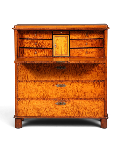 Wunderschöner Biedermeier Sekretär Gründerzeit Vertiko Antik Kommode Schreibkommode