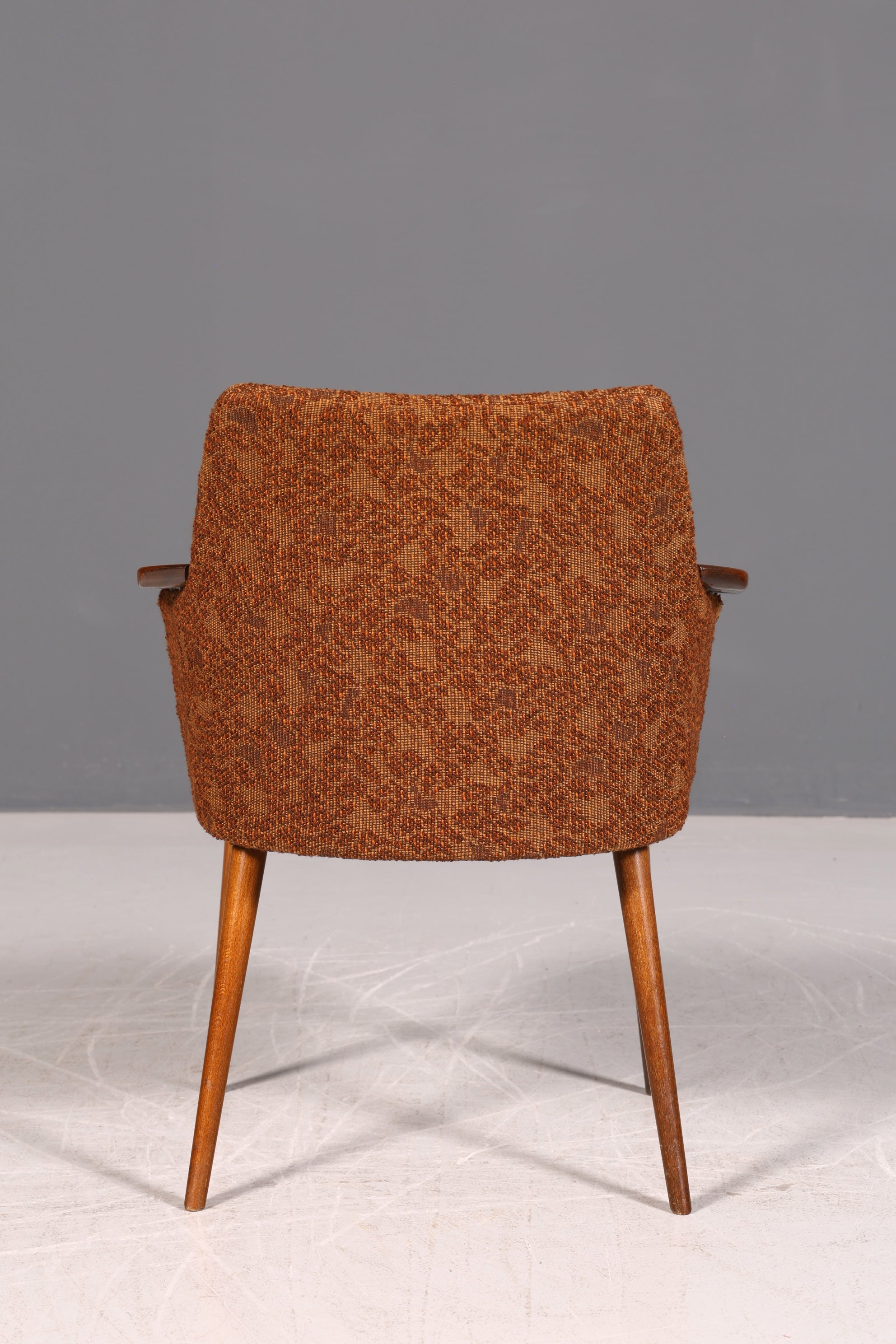 Wunderschöner Mid Century Stuhl Retro Armlehnstuhl Cocktailstuhl Küchenstuhl Sekretär Stuhl 3 von 4