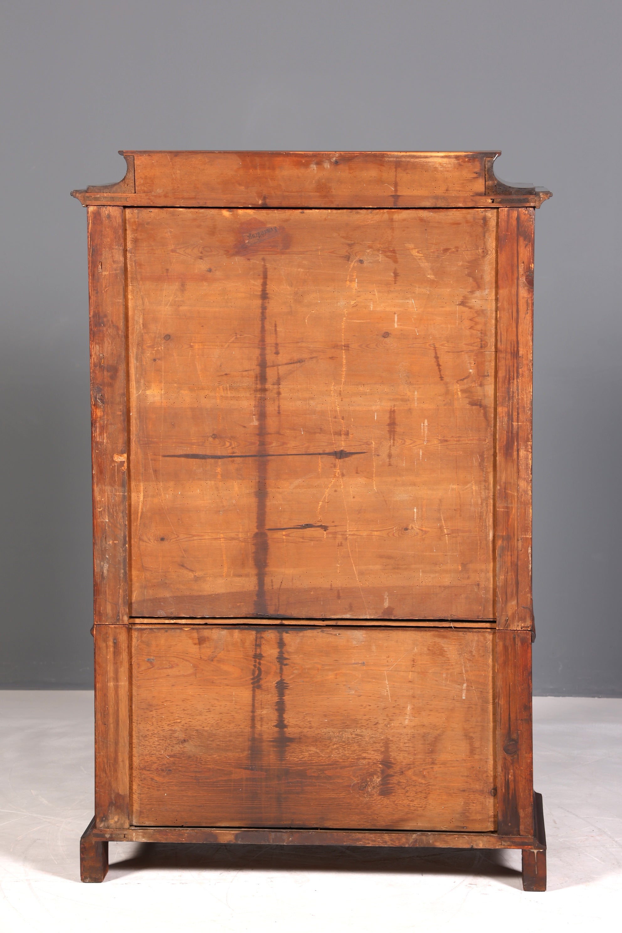 Wunderschöne Louis Philippe Chiffoniere um 1880 Gründerzeit Nussbaum Vertiko Schrank Semainier