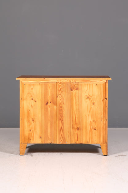 Wunderschöne Kommode im Antik Stil Schubladenkommode Echt Holz Jugendstil Messingbeschläge Wäschekommode Vintage