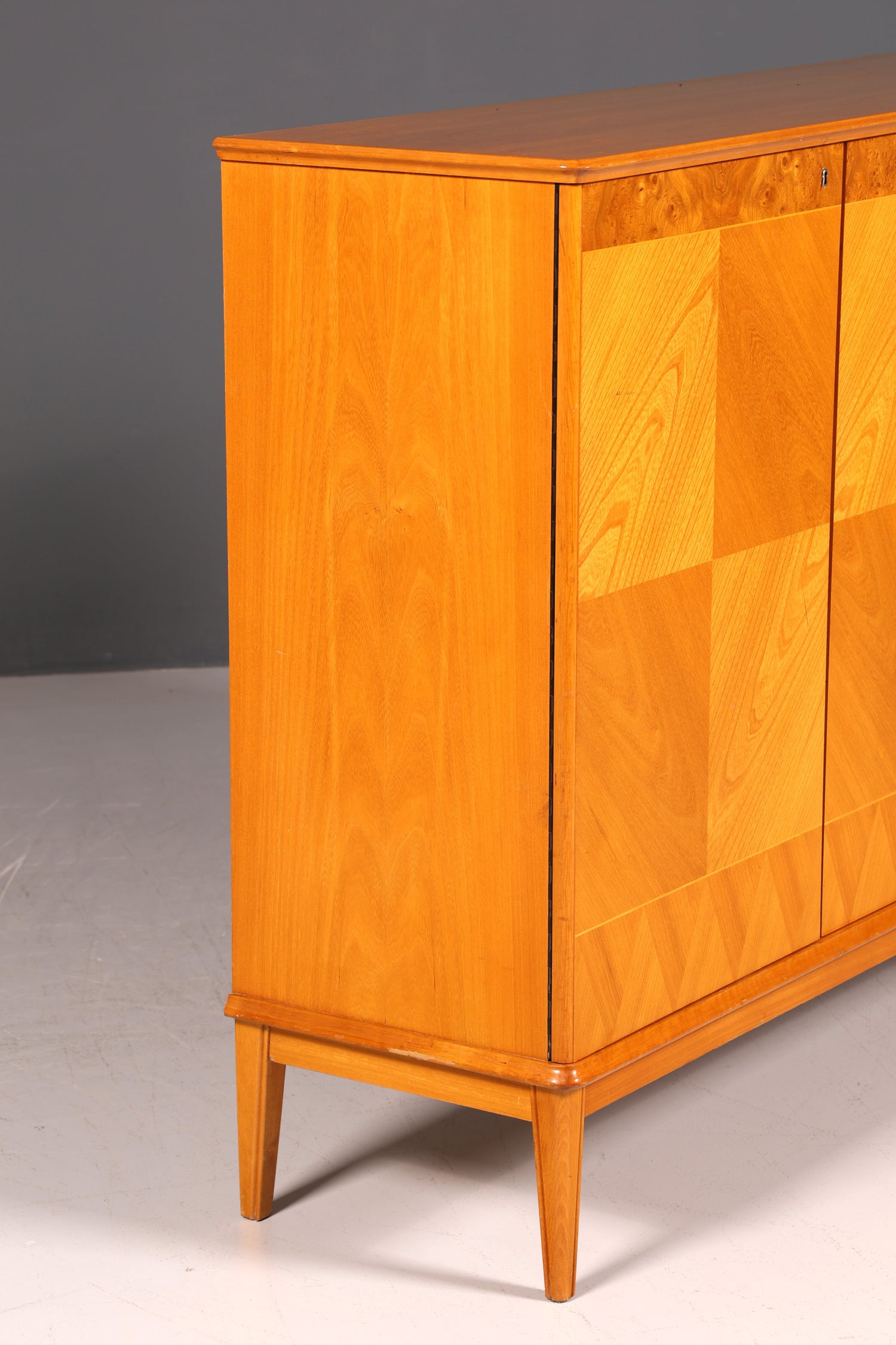 Traumhafter Mid Century Highboard Retro Vitrine 60er Jahre Schrank Kommode Vintage Designklassiker