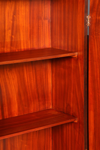 Traumhafter Art Deco Design Schrank Highboard Kommode Vertiko Sun Wäscheschrank Dielenschrank