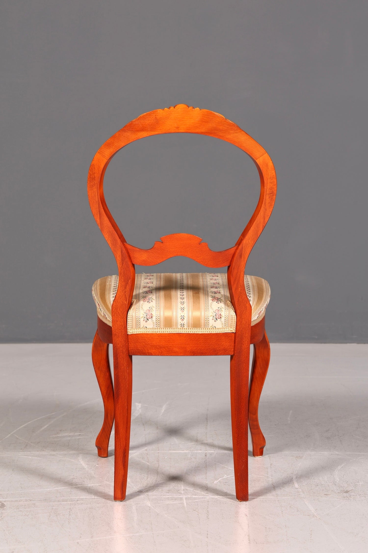 Traumhafter Louis Philippe Stuhl um 1880 Biedermeier Antik Sekretär Stuhl Echt Holz Polsterstuhl Esszimmerstuhl Vintage