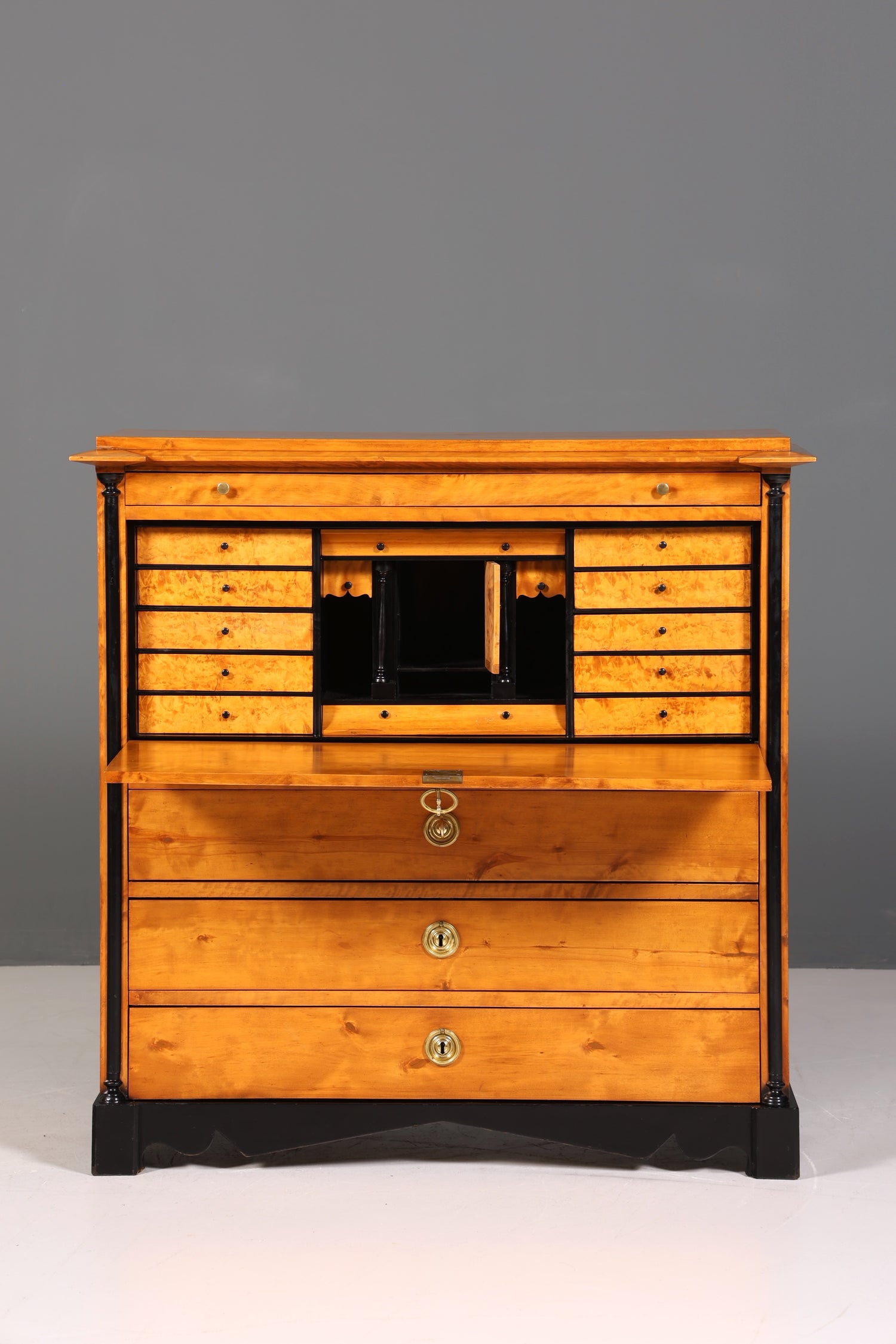 Magnifique secrétaire Biedermeier d&