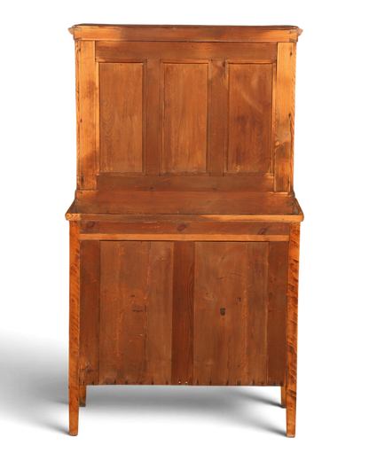 Hauptstadt Möblerei H845 Finish antiker Schrank aus massivem Kiefernholz mit natürlicher Holzmaserung