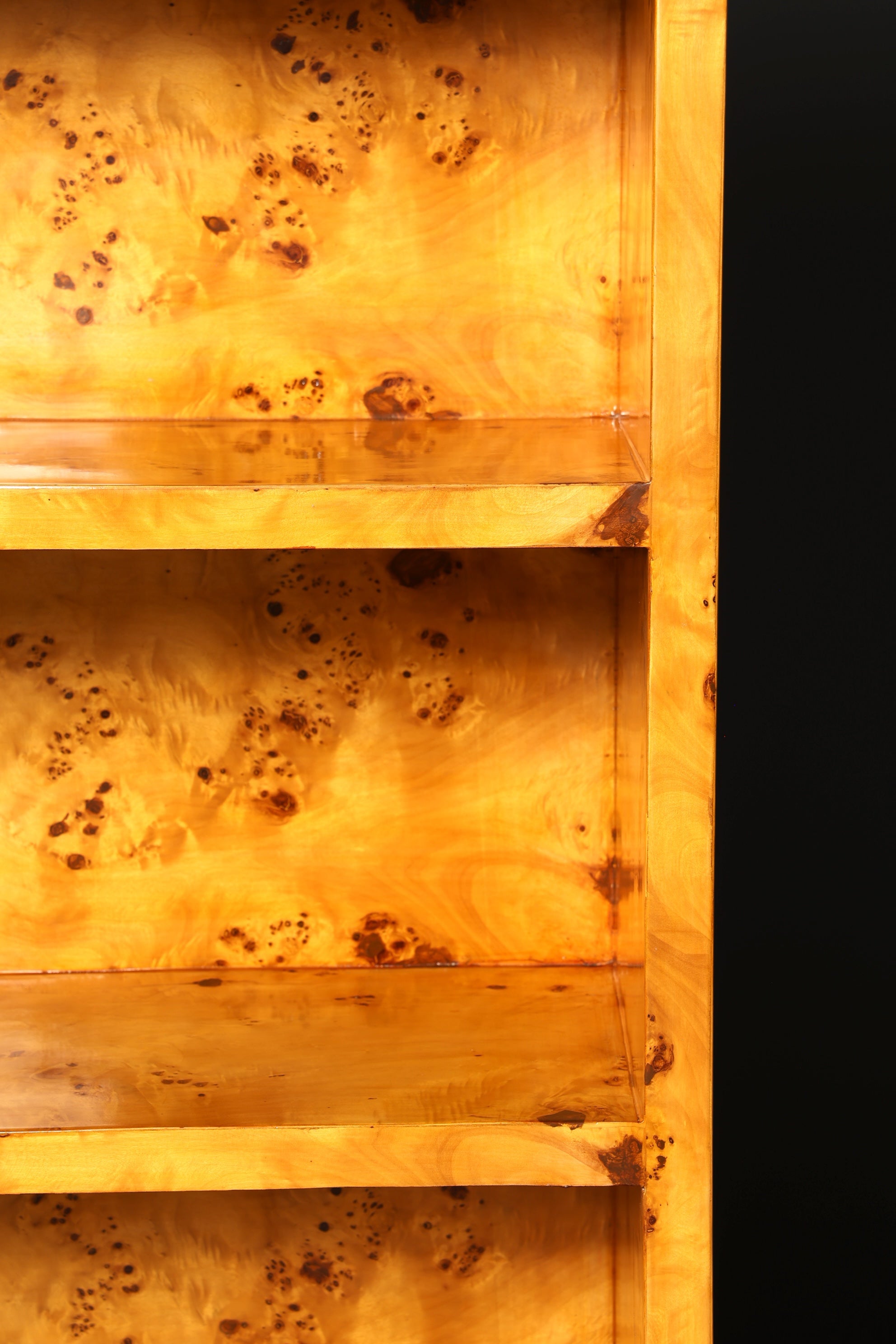 Magnifique étagère de style Art déco, étagère culte, étagère à livres, étagère de rangement pour livres, étagère de bibliothèque