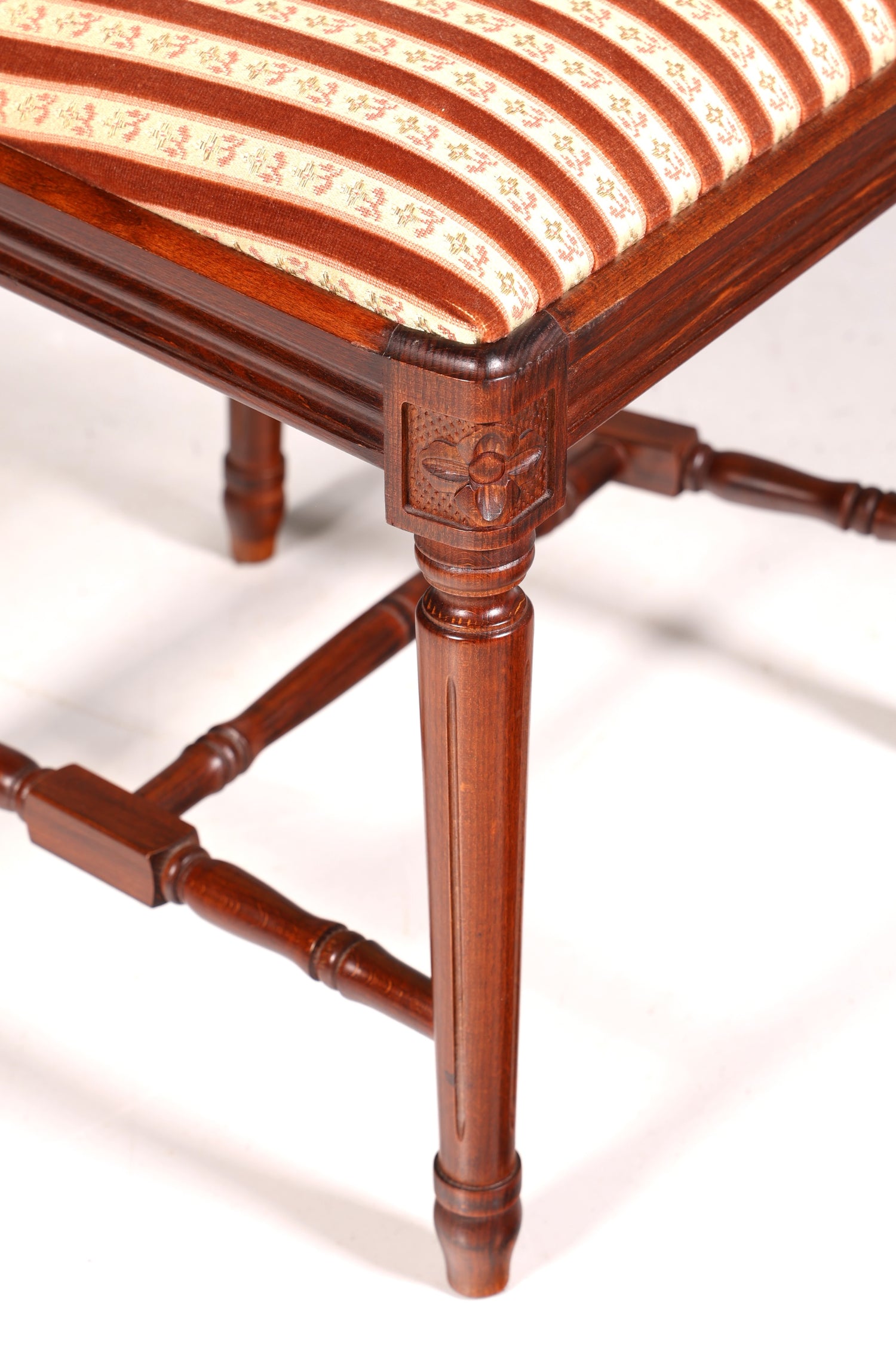 Chaise de style gustavien, chaise de cuisine anglaise, chaise secrétaire de style ancien, 2 sur 2