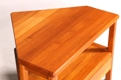 Dänischer Beistelltisch Teakholz Salling Stolefabrik Ecktisch Mid Century Danish Design Couchtisch Vintage