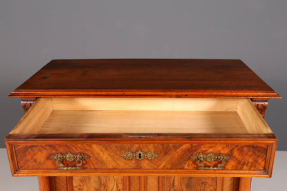 G108 Finish Traumhaftes Gründerzeit Vertiko Jugendstil Schrank Antik Highboard Kommode