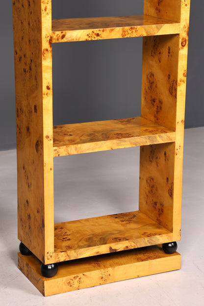 Wunderschönes Art Deco Design Bücherregal Birke Kult Regal Bookshelf Buchablage