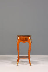 Wunderschöner Louis XV Beistelltisch Barock Stil Ablagetisch Marmor Kommode Telefontisch