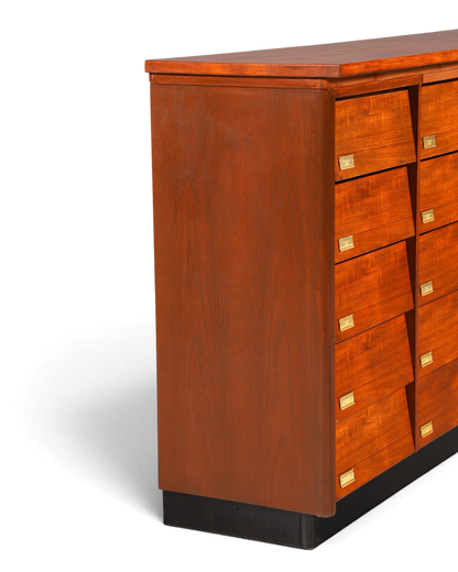 G112 Finish Wunderschöne Mid Century Kommode Vintage Bauhaus Apotheker Schrank Retro Schubladenkommode