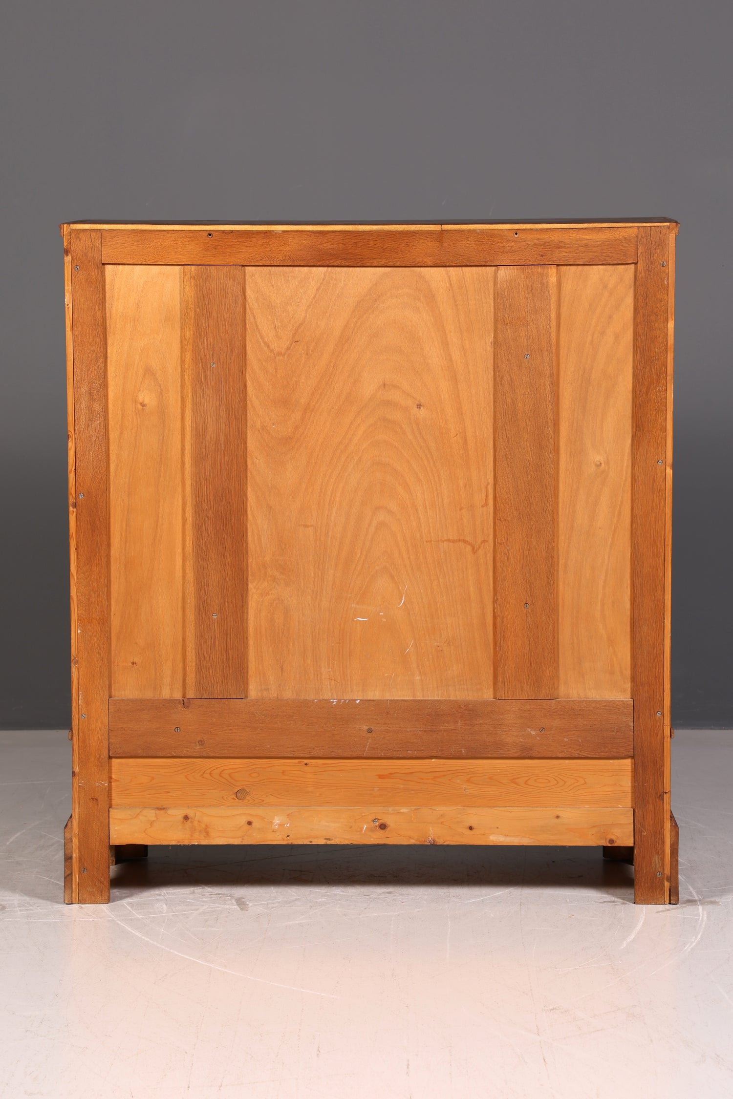 Traumhafte Jugendstil Vitrine Eiche Bücherschrank Antik Schrank Geschirrschrank Glasvitrine um 1900 Vintage
