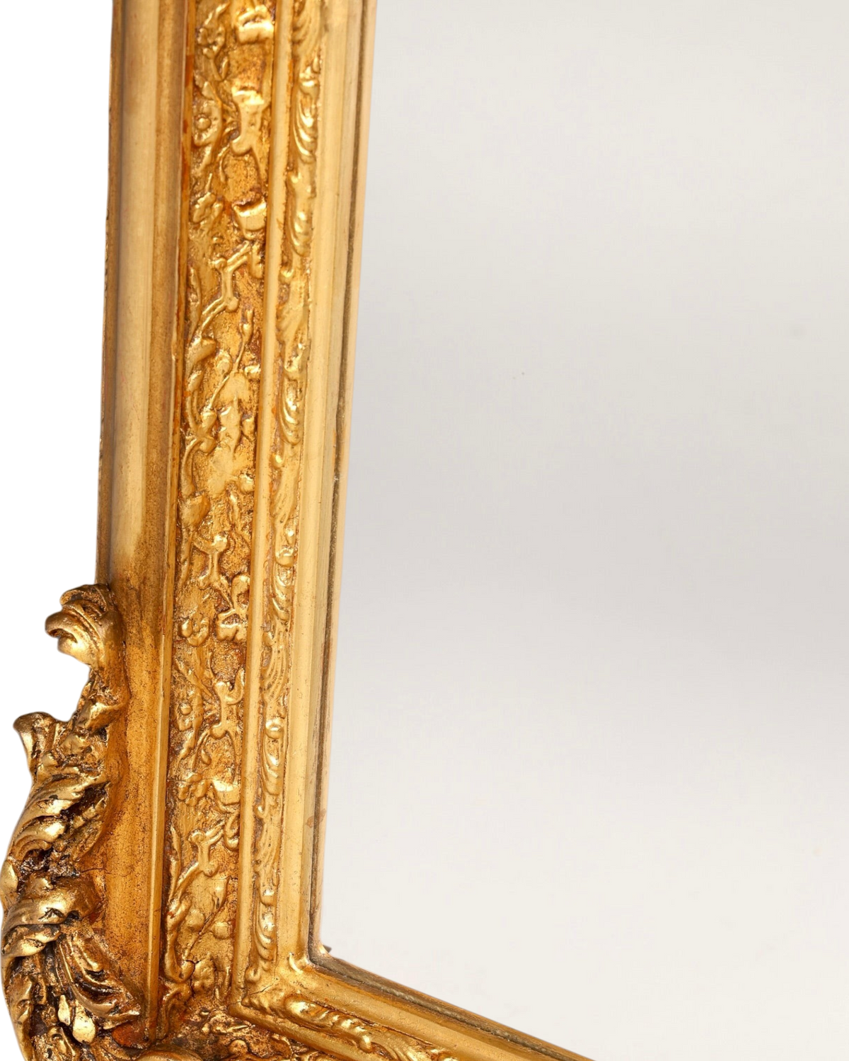 Stilvoller Prunk Barock Stil Wandspiegel Ornamenten Gold Spiegel Flurspiegel Spiegel
