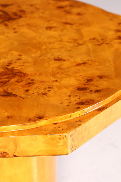 Table de salle à manger de style Art déco onirique, style antique, en bouleau, table de cuisine, table de salle à manger