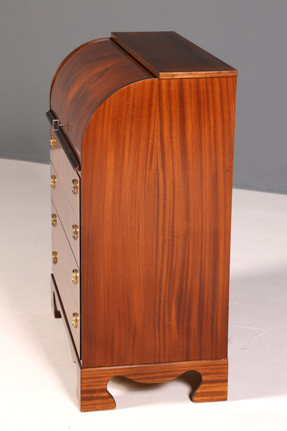 G099 Finish Wunderschöner Englischer Sekretär Schreibkommode echt Holz Schreibtisch Kommode