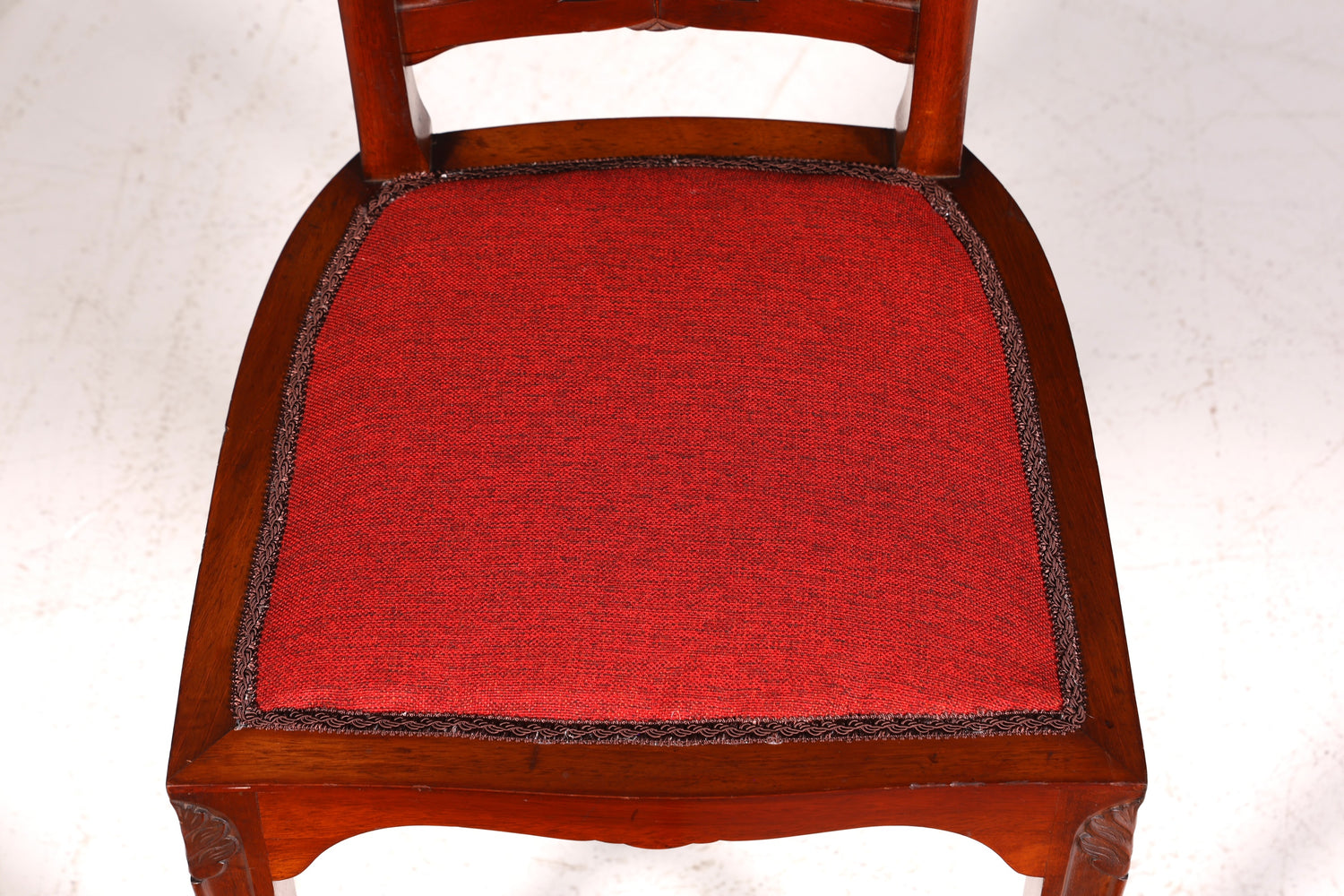 Wunderschöner Jugendstil Stuhl Sekretär Stuhl Englisch Antik Küchenstuhl um 1900 1 von 2