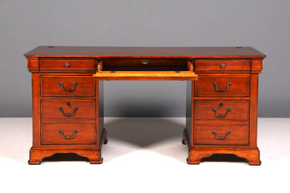 Wunderschöner Englischer Schreibtisch Liberty Furniture  Bürotisch Antik Office Desk