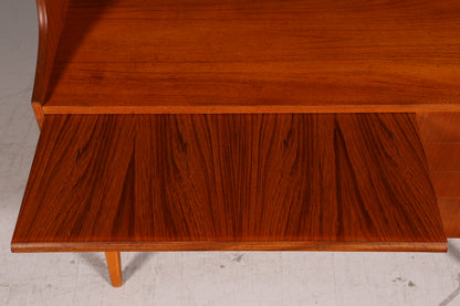 Wunderschönes Mid Century Regal Danish Design Vintage Schrank Bücherregal Highboard Retro 60er Massiv Holz Skandinavisch