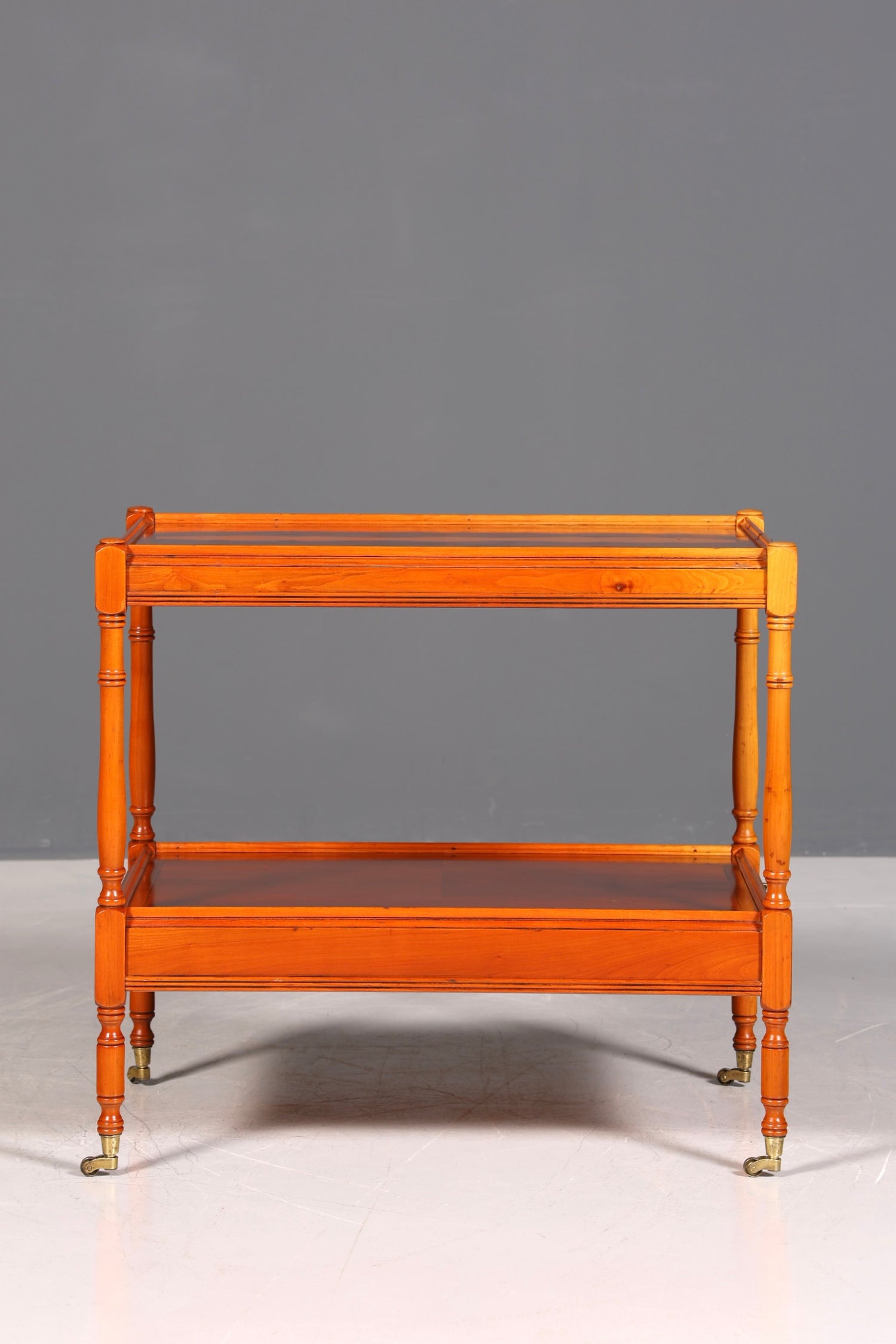 Chariot de service anglais de style antique, style antique, chariot de bar, chariot à thé, table d&