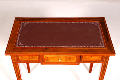 Wunderschöner filigraner Schreibtisch French Desk Antik Stil echt Holz Bürotisch Office Table