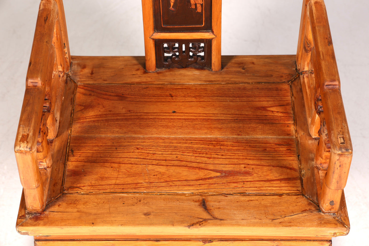 Magnifique fauteuil chinois, chaise en bois, chaise secrétaire asiatique ancienne