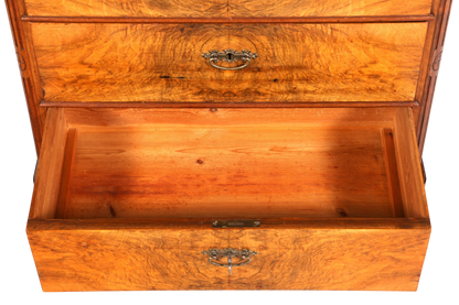 Stilvolle Louis Philippe Kommode Biedermeier Antik Schubladen Kommode Wäschekommode