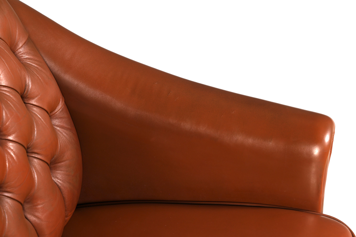 Stilvoller Original Chesterfield Sessel Englischer Armlehnsessel Englisch Herrensessel 2 von 2